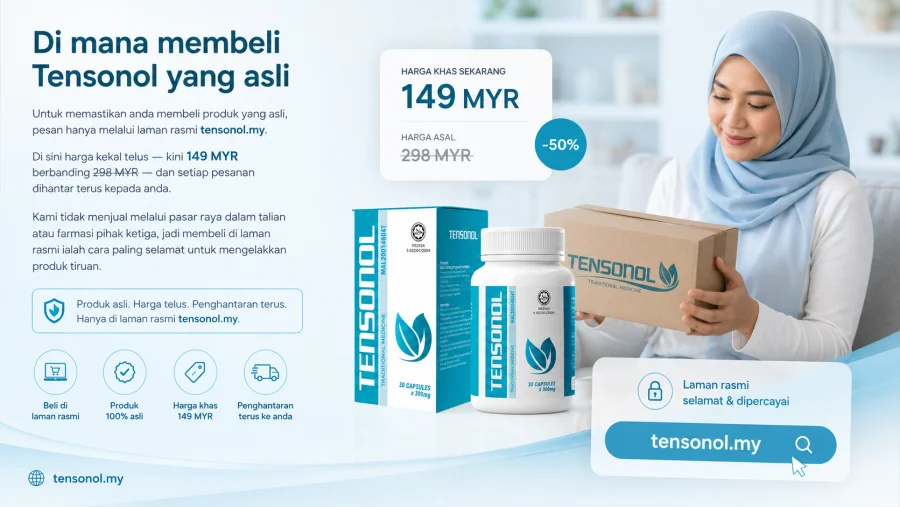 Beli Tensonol pada harga istimewa 149 myr
